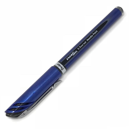 Pentel EnerGel Euro Gel Pen - Needle-Point - Black - 0.5mm